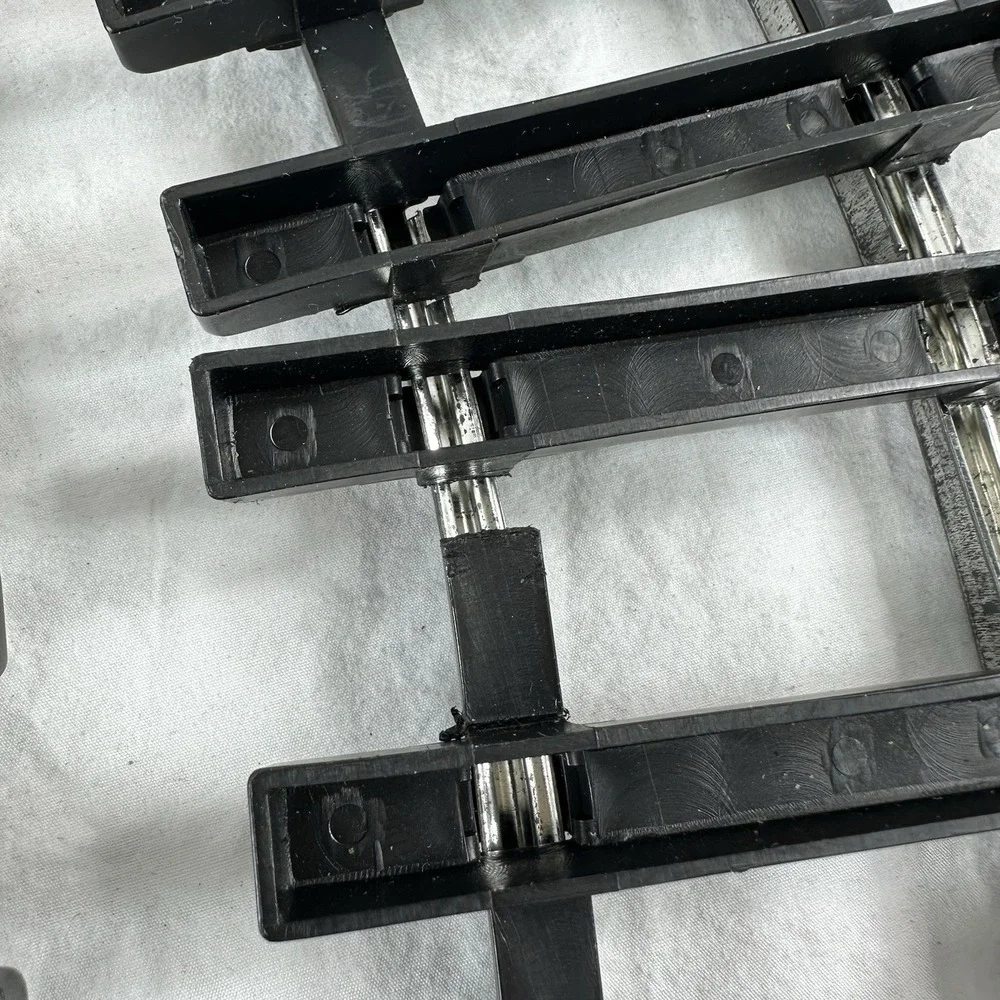 Bachmann Train Track G Gauge Straight & Curved Black Lot Of 23 Used Vintage - Picture 12 of 13